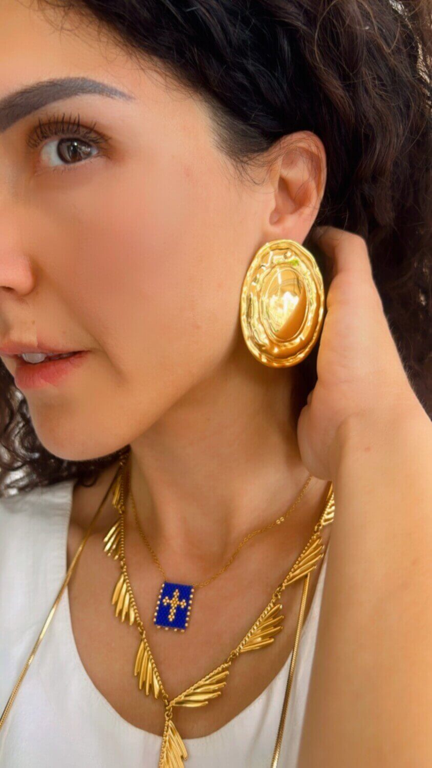 Oasis | stainless earrings