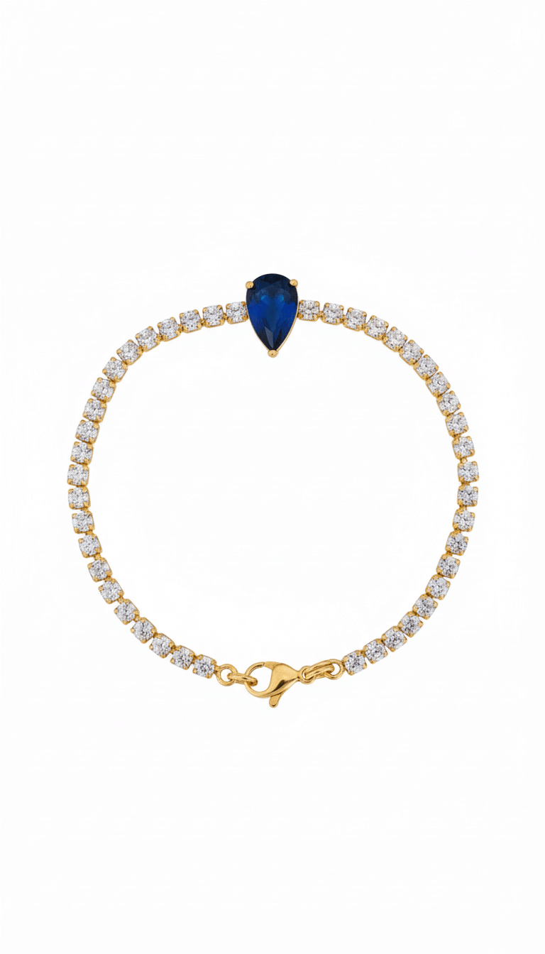 Blue Diamond | stainless bracelet