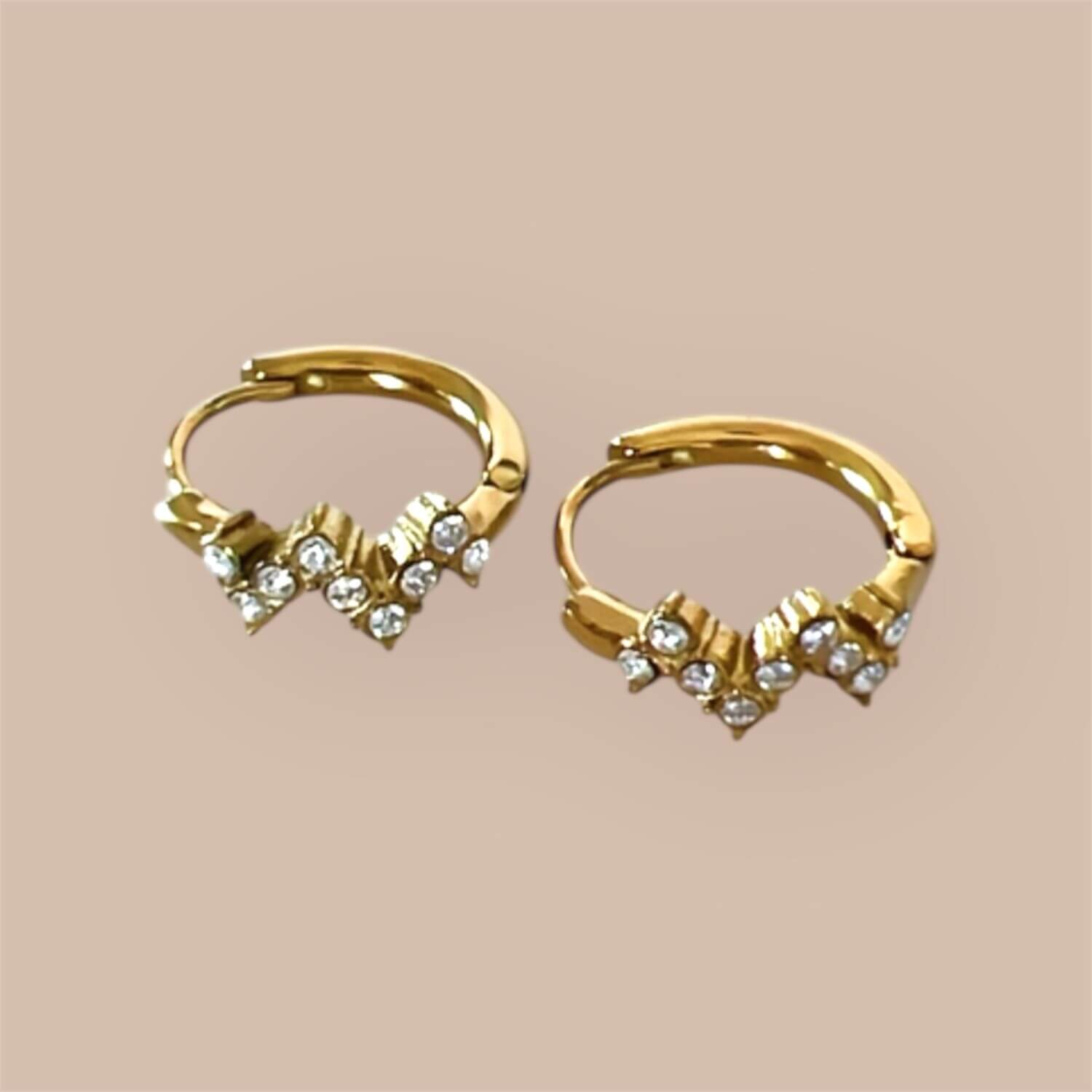 Audrey | stainless earrings