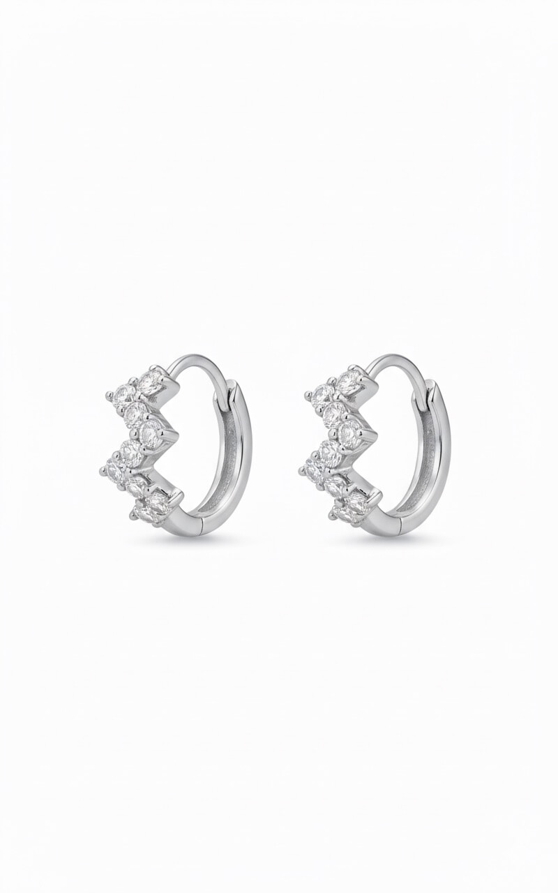 Audrey Silver | stainless earrings
