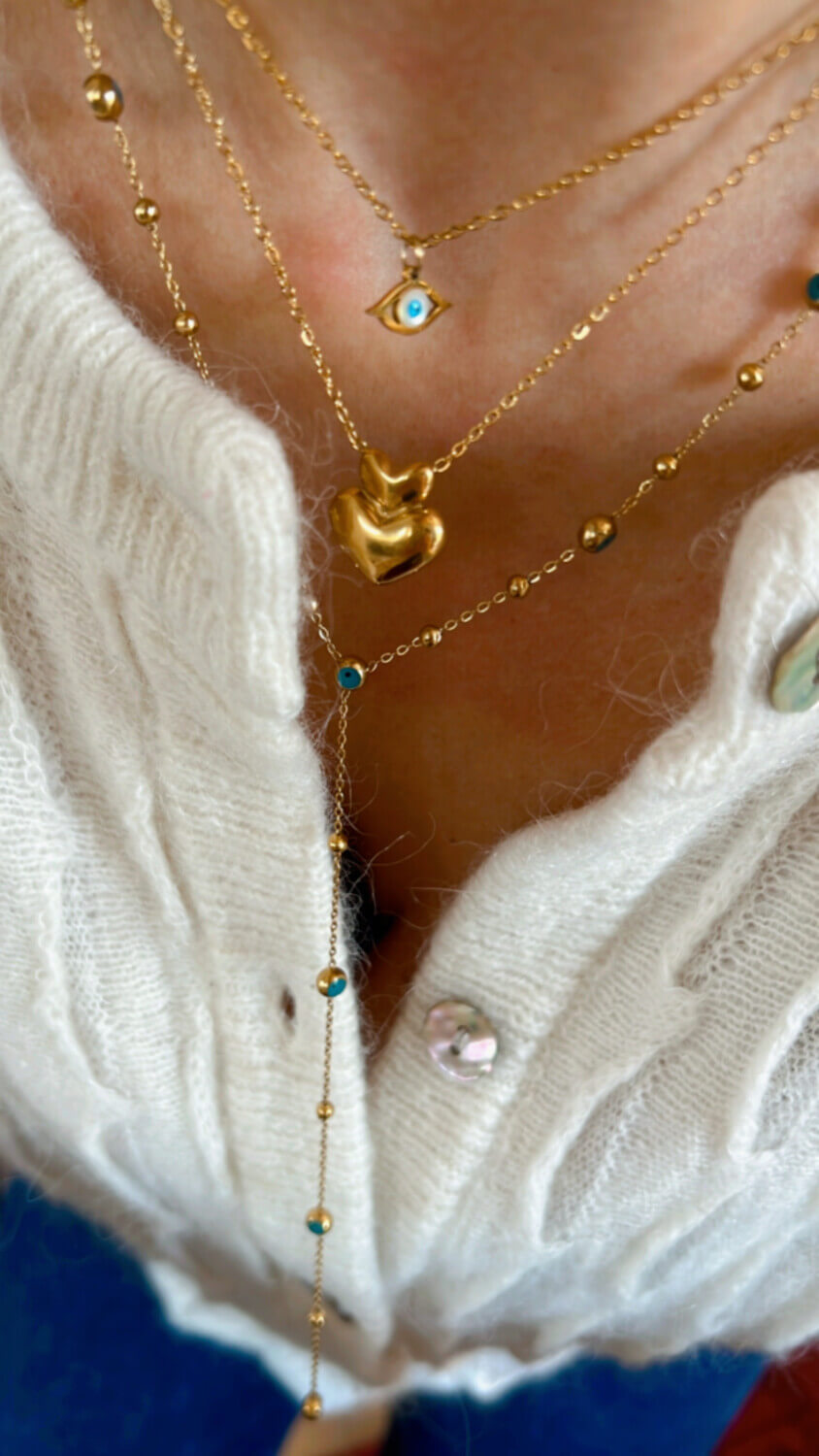 Gold Heart | stainless necklace - Image 3