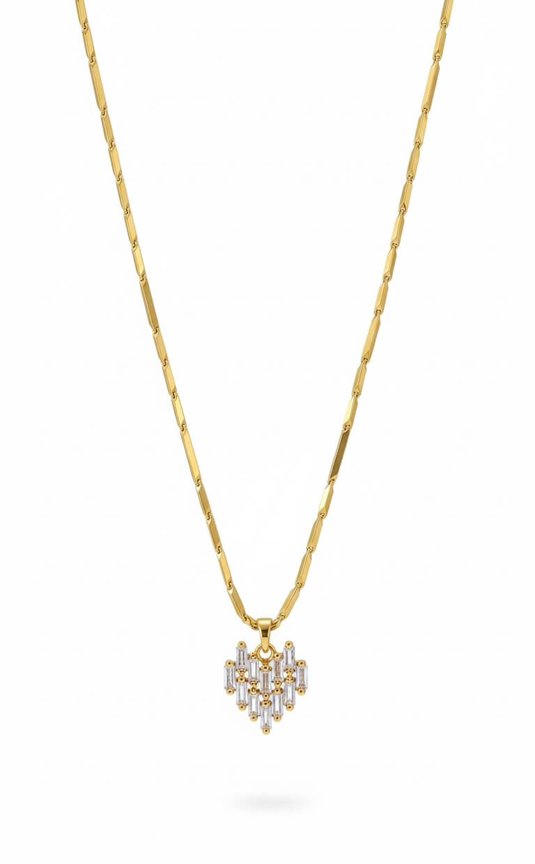 Heart Full of Love | stainless necklace