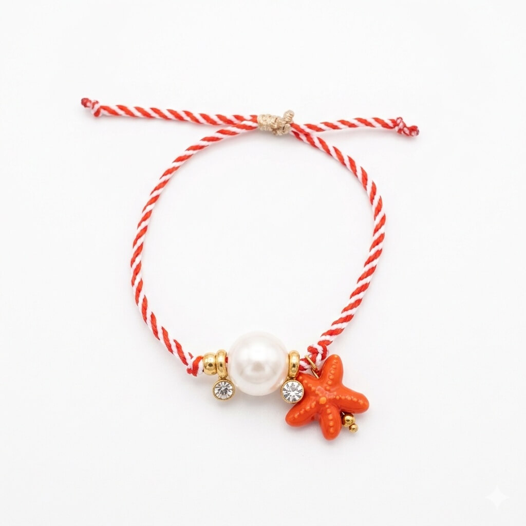 Selina Red | march bracelet