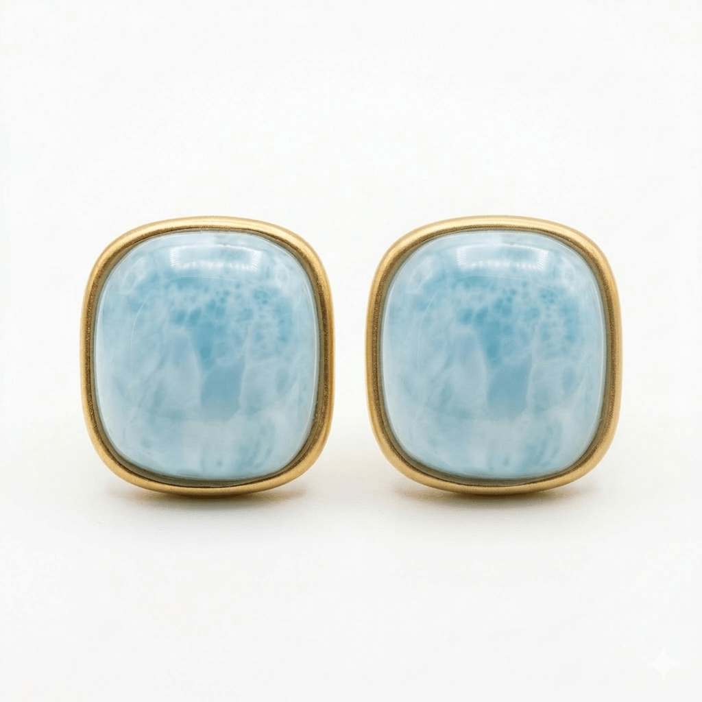 Baby Blue | stainless earrings
