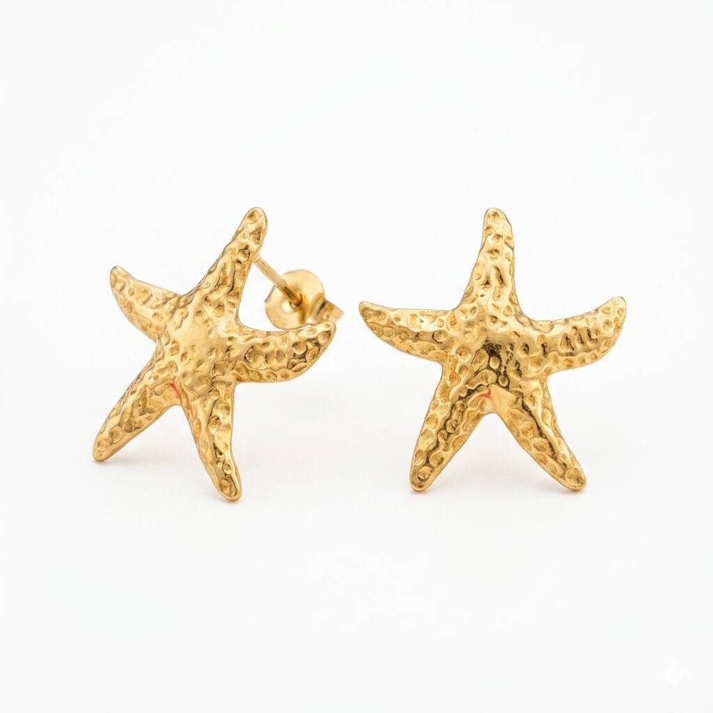 Asterias | stainless earrrings
