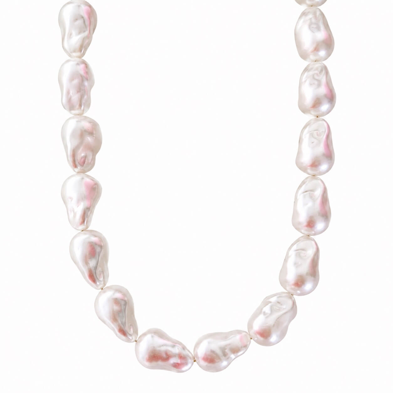 White Dream Gold | stainless necklace