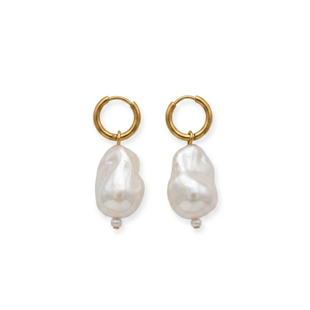 White Dream Earrings | stainless earrings