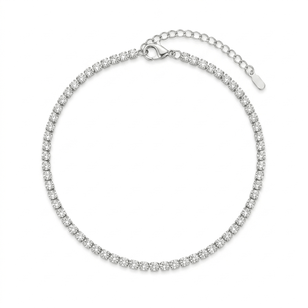Festive Anklet Silver  | stainless anklet