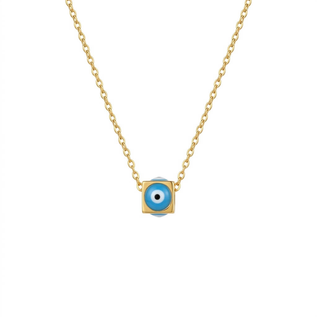 Na me prosexeis | stainless necklace