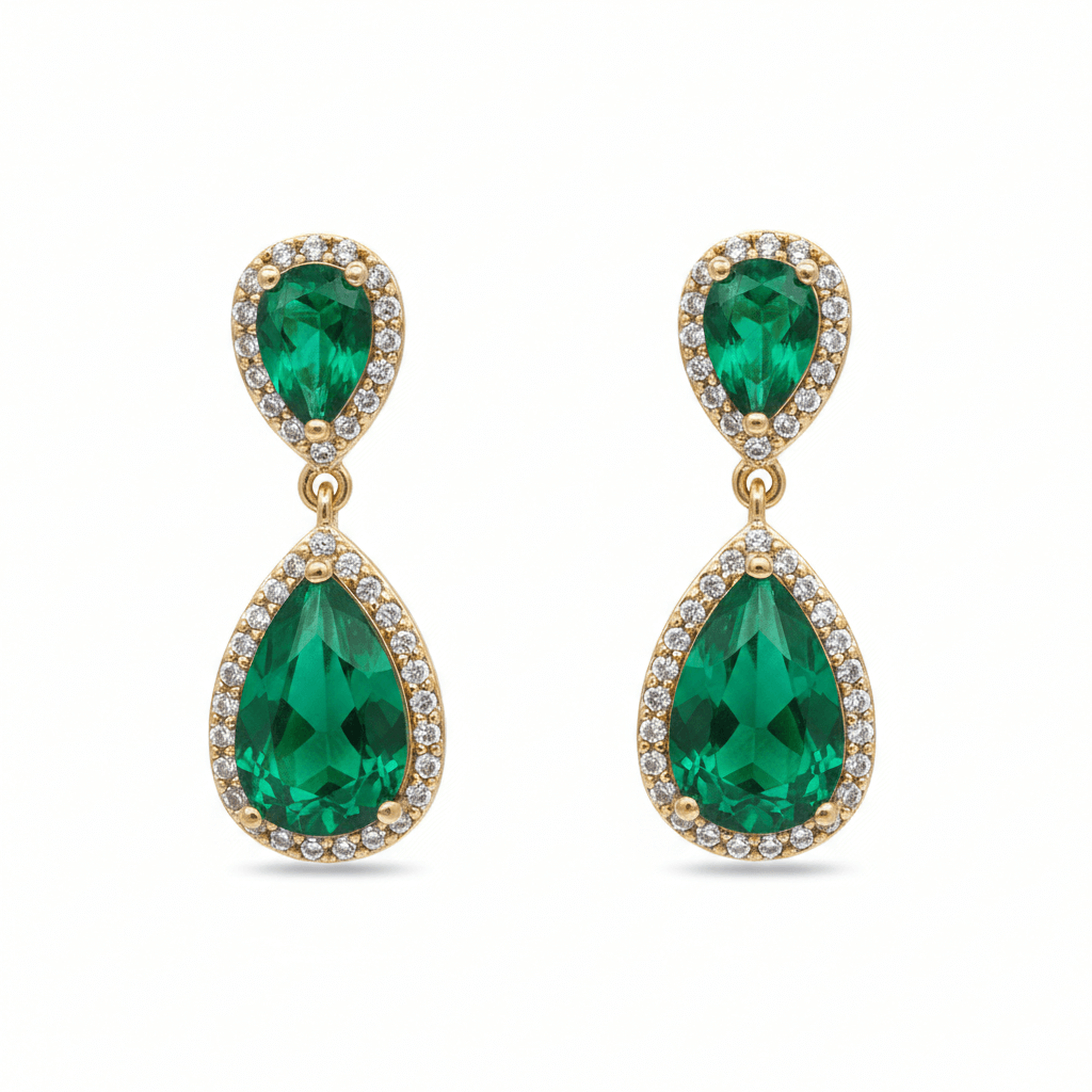 Esmeralda | stainless earrings