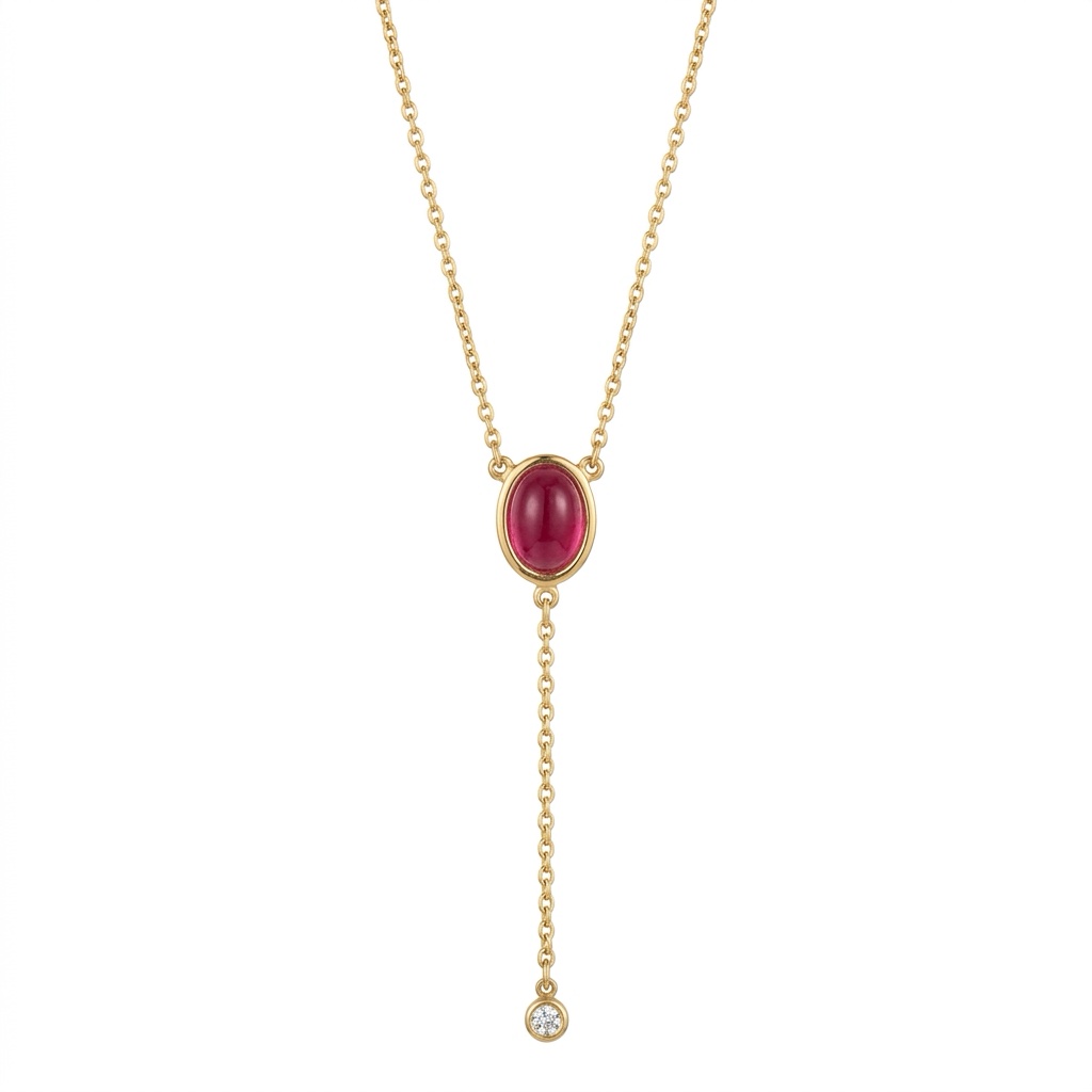 Feeling Red | stainless necklace